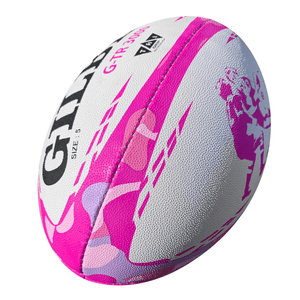 Rugby Imports Gilbert G-TR3000 Pink Camo Rugby Training Ball