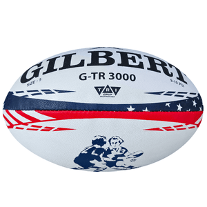 Rugby Imports Gilbert G-TR3000 Stars & Stripes Rugby Training Ball