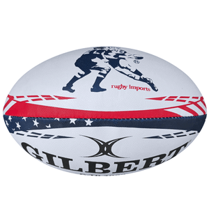 Rugby Imports Gilbert G-TR3000 Stars & Stripes Rugby Training Ball