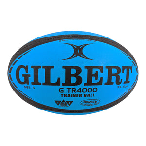 Rugby Imports Gilbert G-TR4000 Neon Rugby Training Ball - Blue