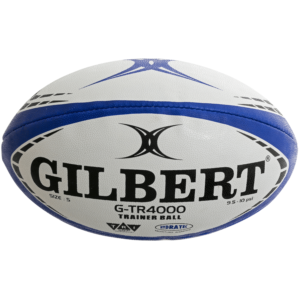 Gilbert Watermelon Rugby Ball - Fun Size 5 Training Ball For Backyard Games & Kids