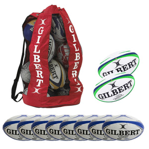 Rugby Imports Gilbert Premier Rugby Ball Pack