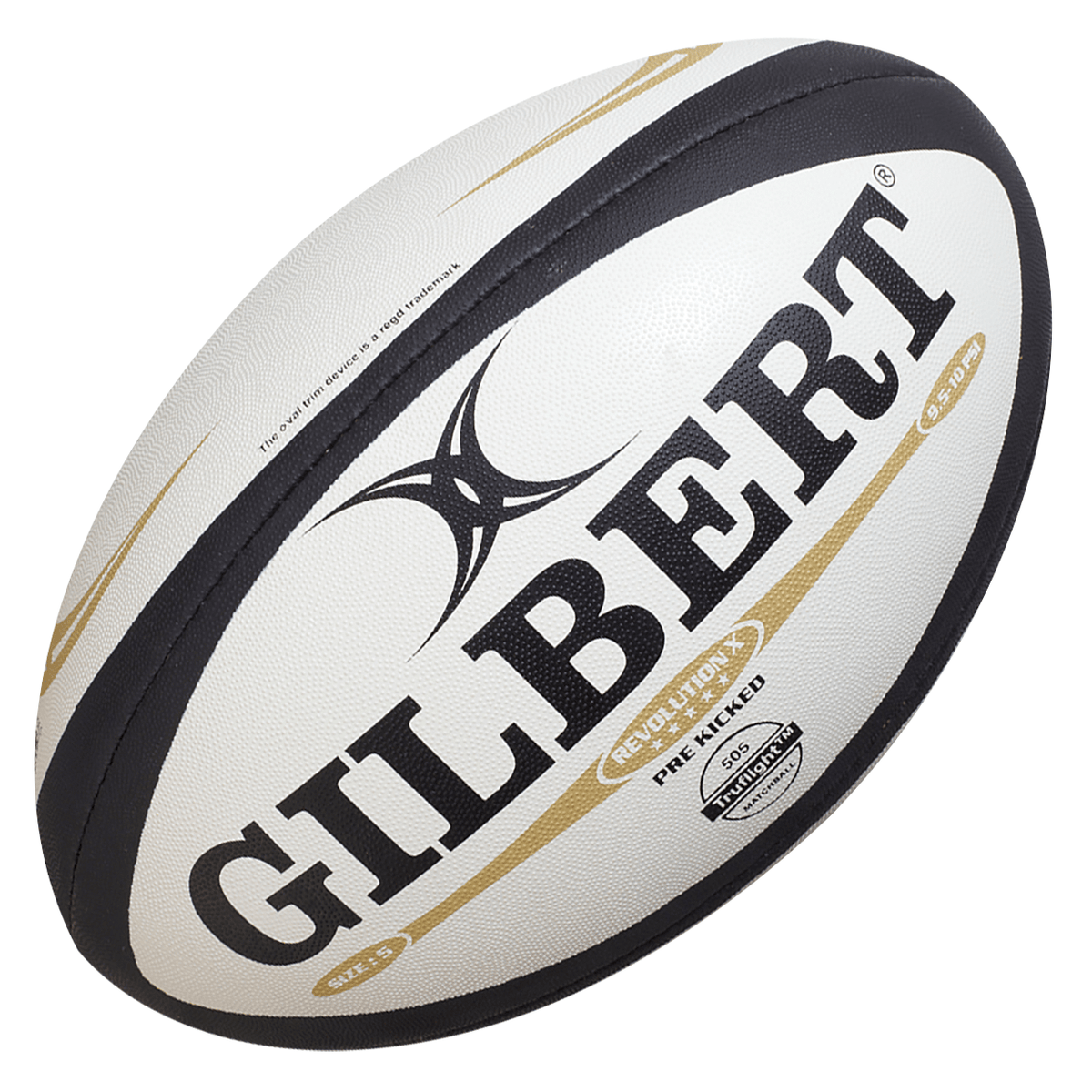 Gilbert Revolution X Truflight Match Rugby Ball - Rugby Imports