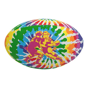 Rugby Imports Gilbert Tie Dye Rugby Ball