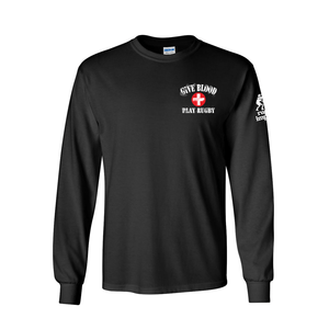 Rugby Imports Give Blood Play Rugby LS T-Shirt