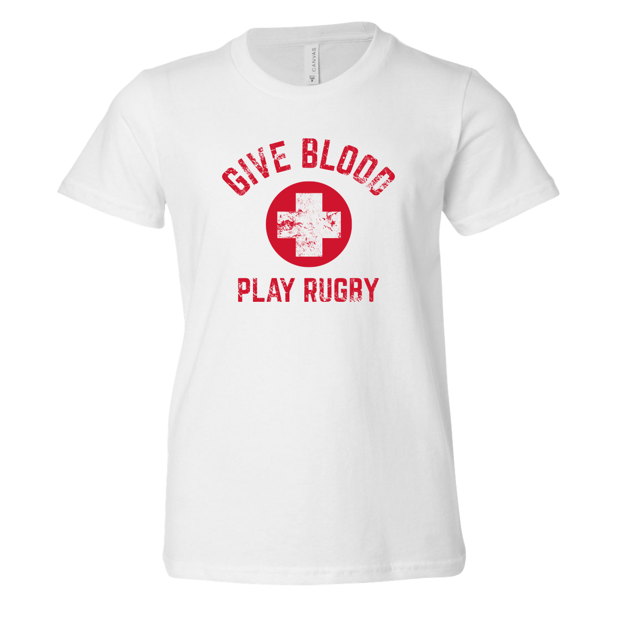 Rugby Imports Give Blood Play Rugby Youth Tee