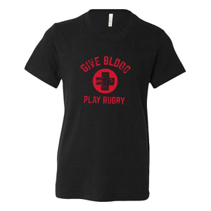 Rugby Imports Give Blood Play Rugby Youth Tee