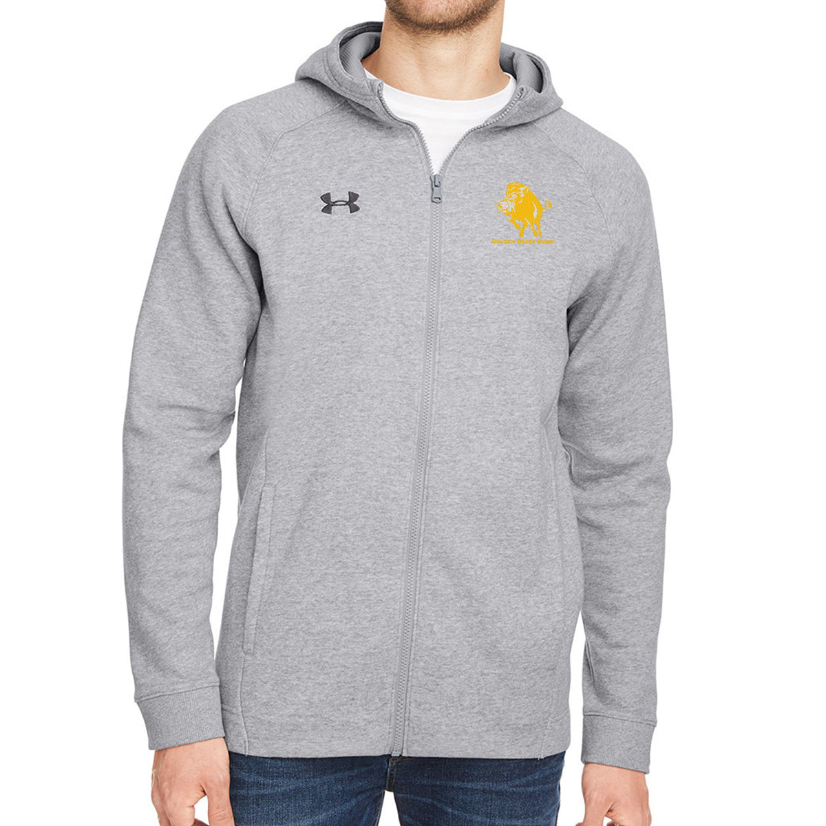 Rugby Imports Golden Boars RFC Hustle Zip Hoodie