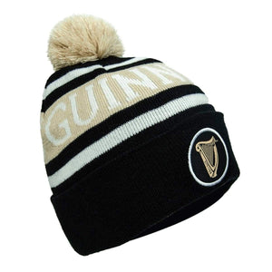 Rugby Imports Guinness Black and White Premium Beanie