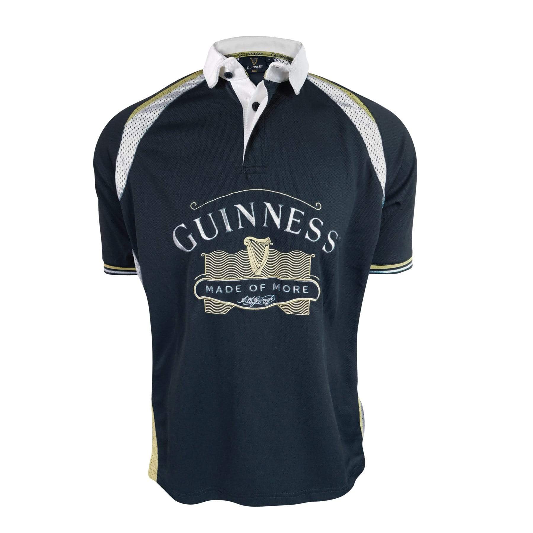 Guinness Toucan Black, Green and White Hockey Jersey