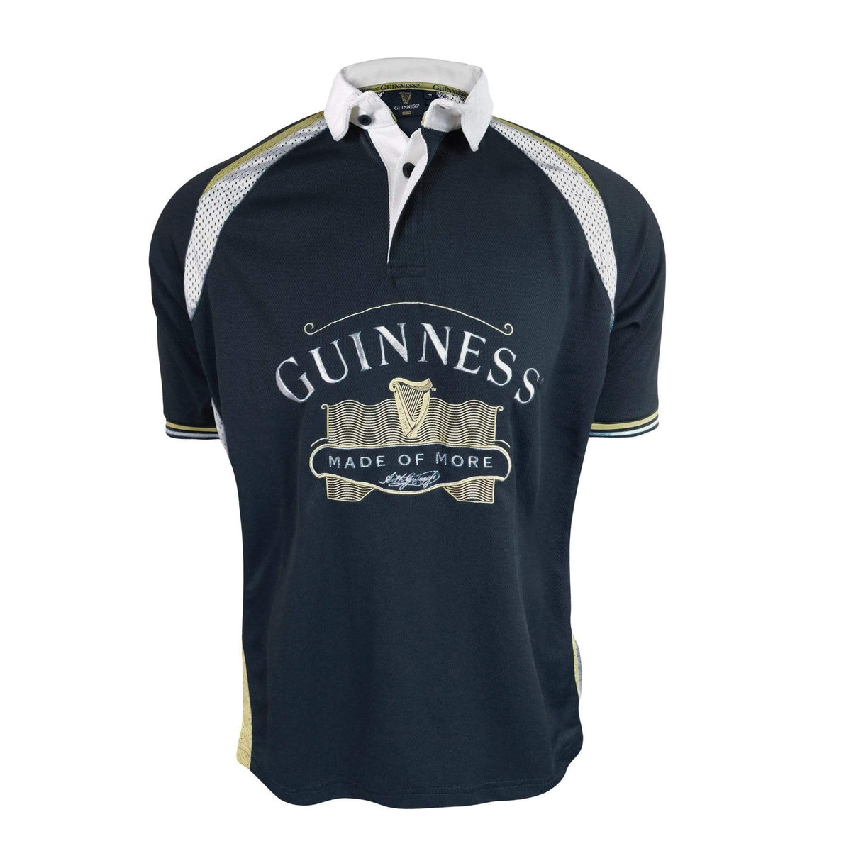Guinness Black Made of More Rugby Jersey