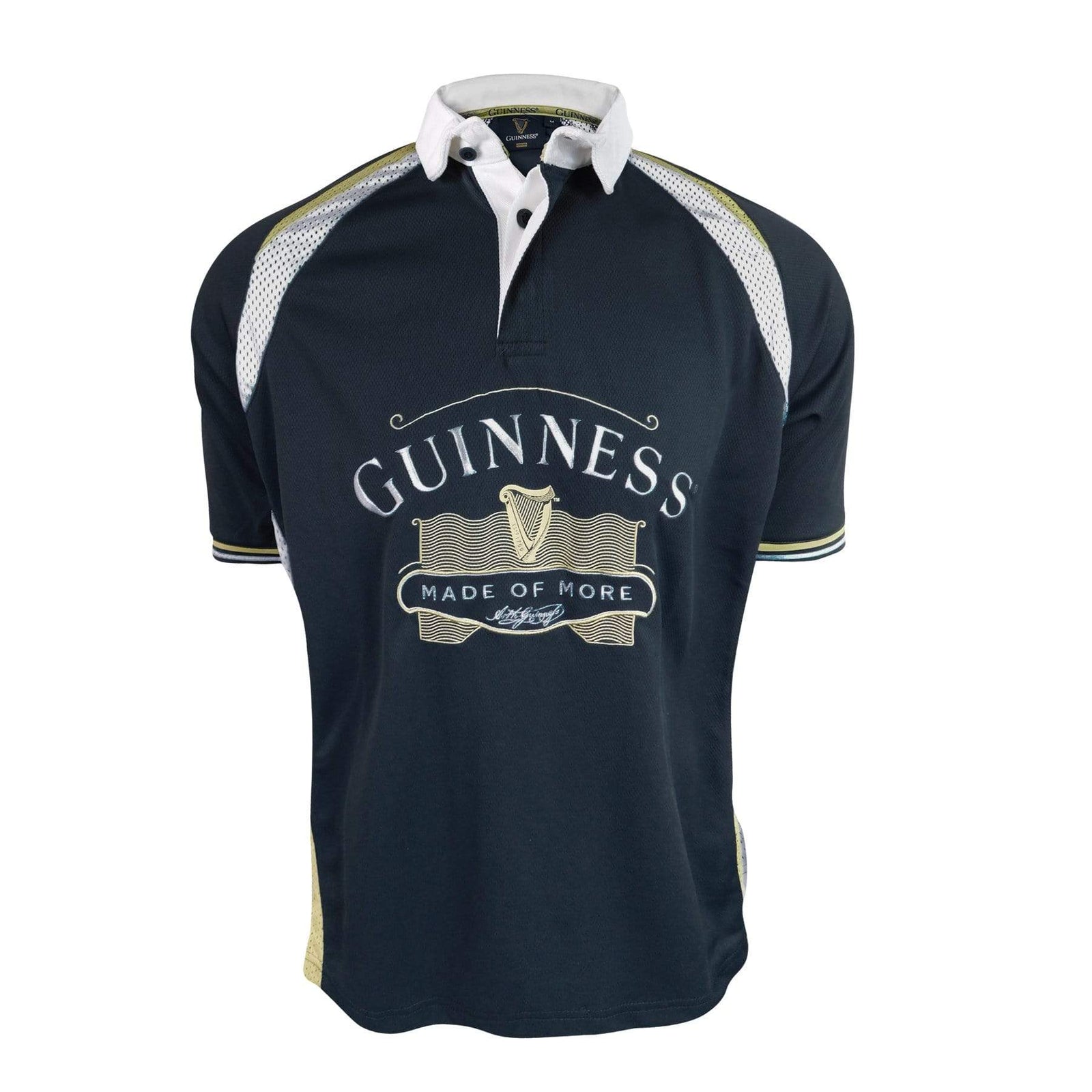 Guinness Black Made of More Rugby Jersey