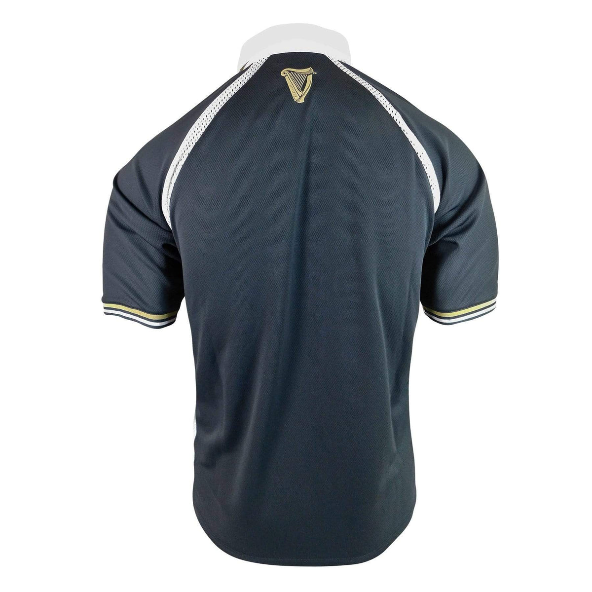 Rugby Imports Guinness Black Made of More Rugby Jersey