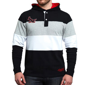 Rugby Imports Guinness Black & Red Toucan LS Rugby Jersey
