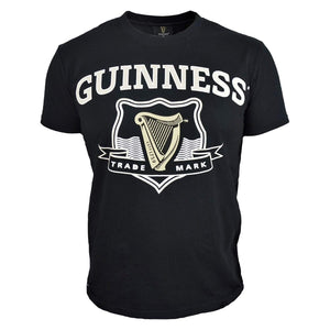 Rugby Imports Guinness Black Trademark Label T-Shirt
