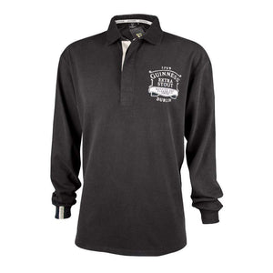 Rugby Imports Guinness Classic Black Washed Rugby Jersey