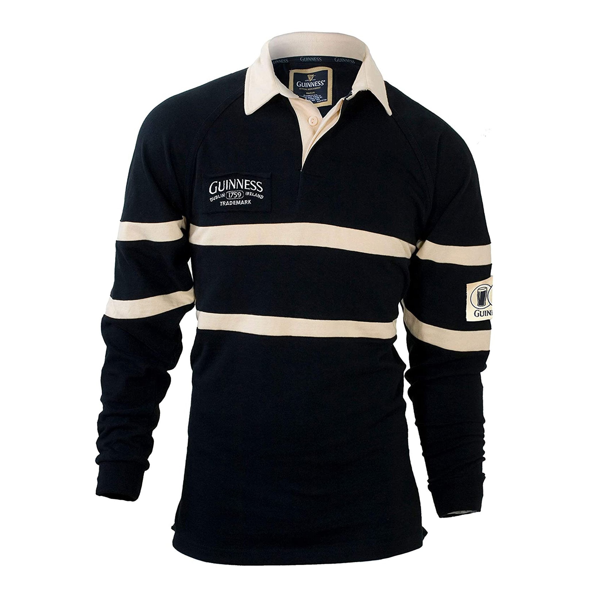 Guinness Black and Cream Traditional Rugby