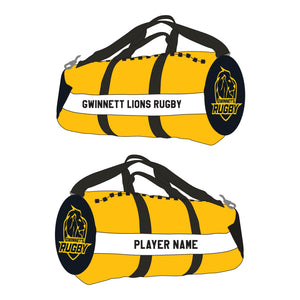 Rugby Imports Gwinnett Lions Canvas Kit Bag