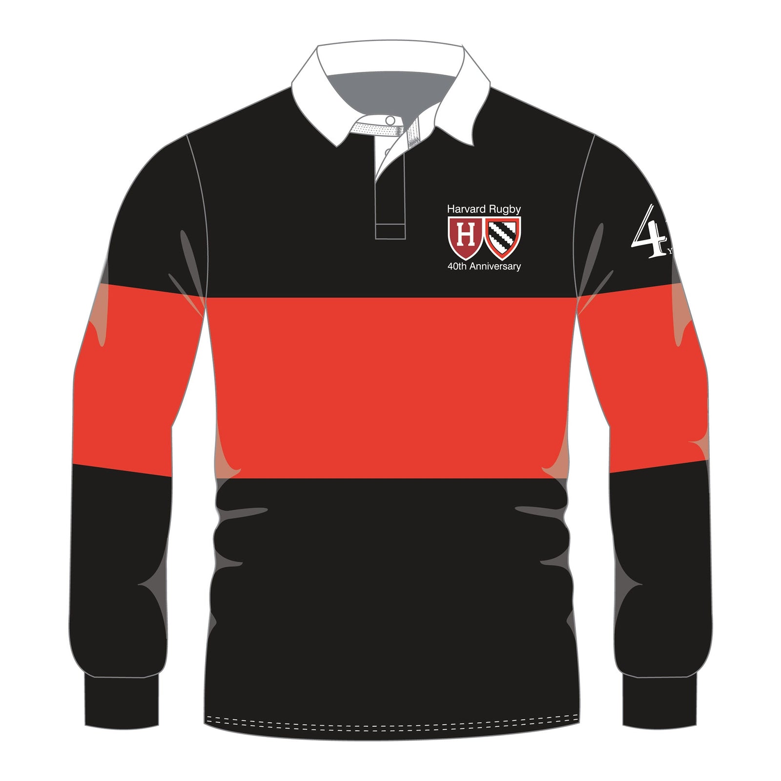 Rugby Imports Harvard Women's Rugby 40th Anniversary Jersey