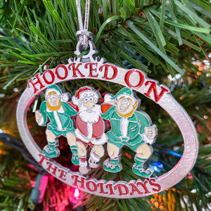 Rugby Imports Hooked On The Holidays Rugby Ornament