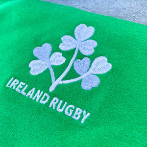 Rugby Imports Ireland Grey Hoops Rugby Jersey