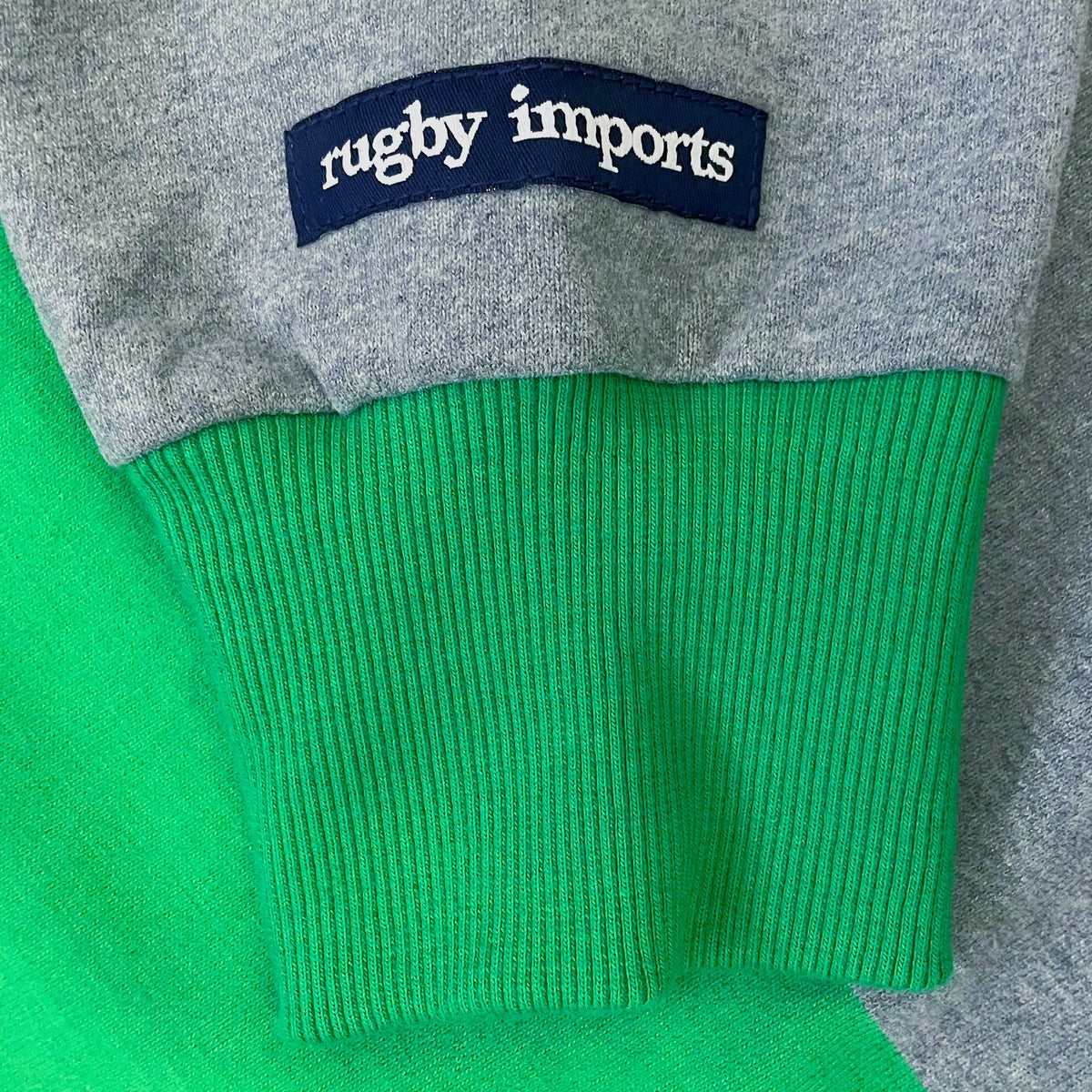 Rugby Imports Ireland Grey Hoops Rugby Jersey