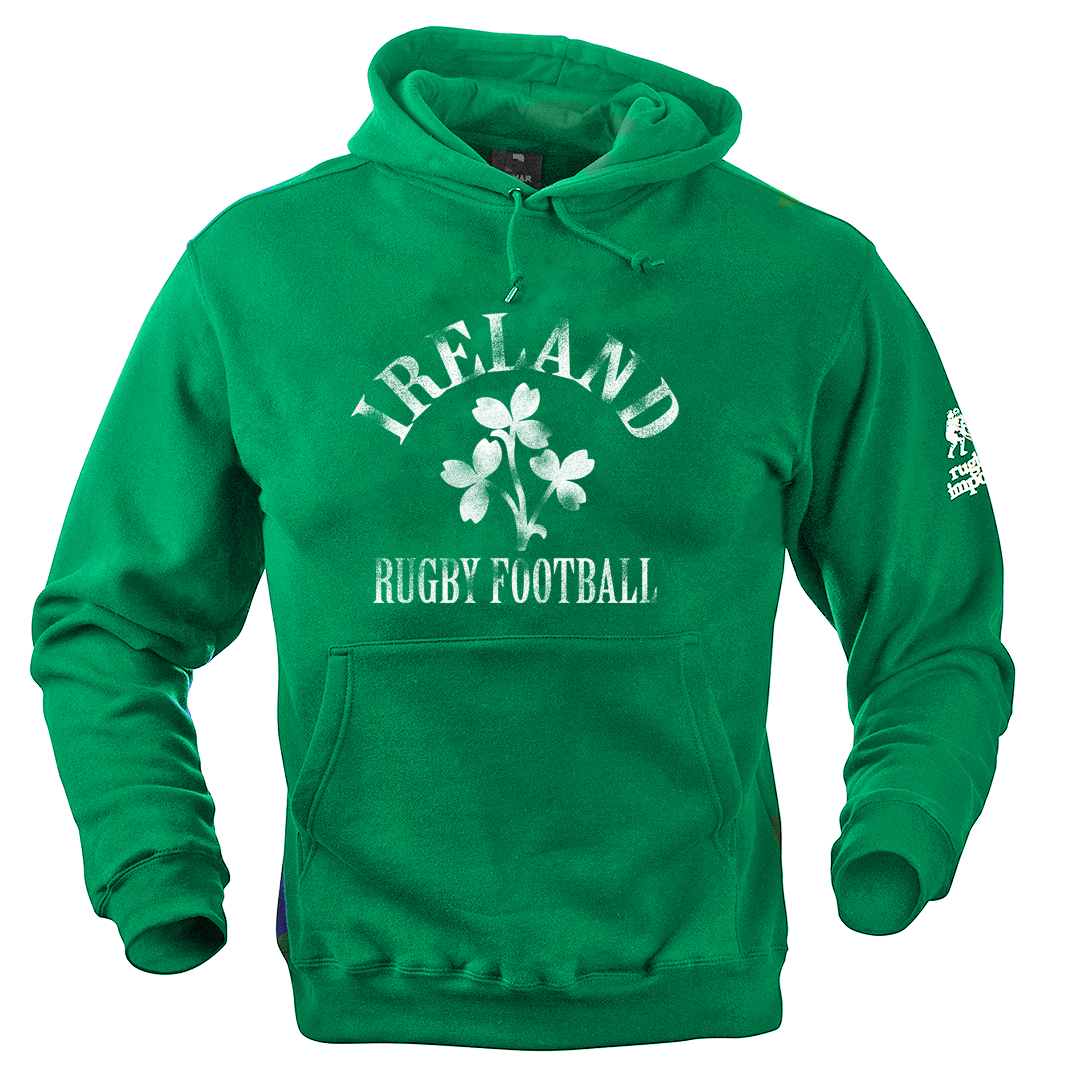 Rugby Imports Ireland Rugby Logo Hoodie