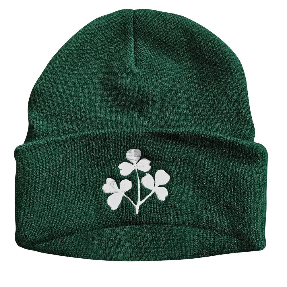 Rugby Imports Irish Shamrock Knit Cap