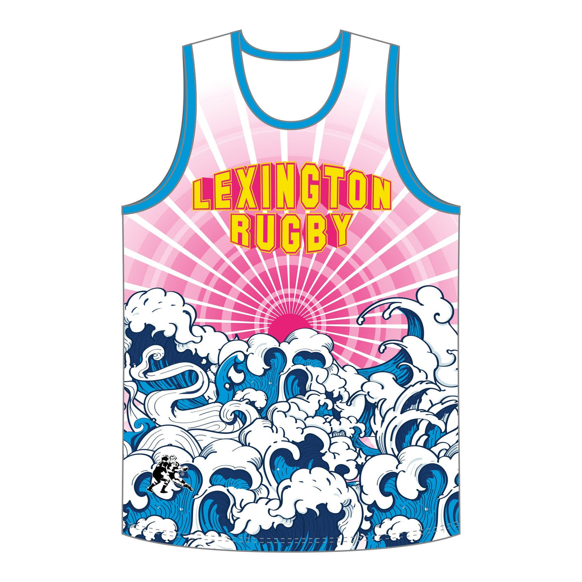 Rugby Imports Lexington Black Widows Club Singlet