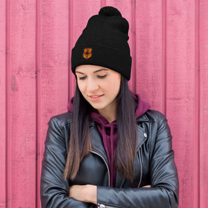 Rugby Imports Lexington Black Widows Pom-Pom Beanie