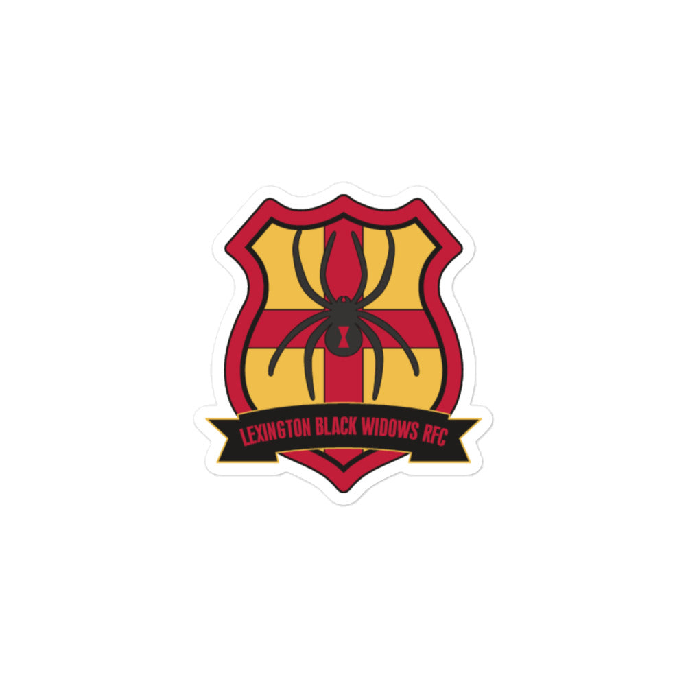 Rugby Imports Lexington Black Widows Stickers