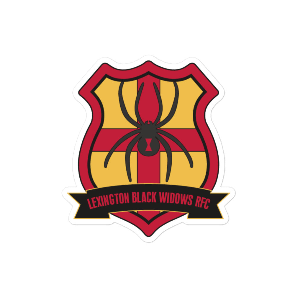 Rugby Imports Lexington Black Widows Stickers