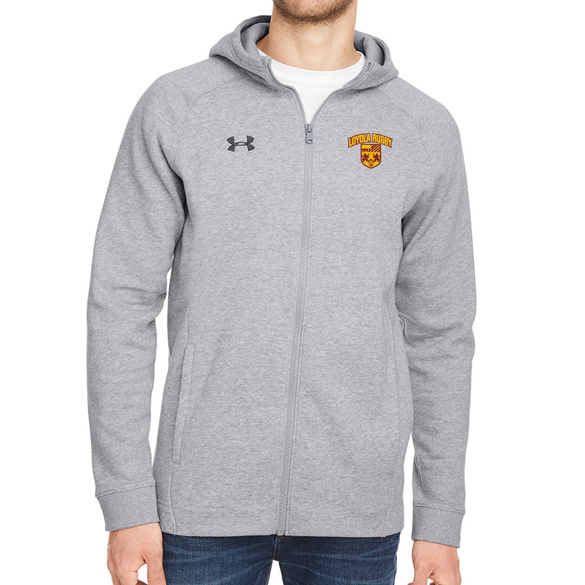 Rugby Imports Loyola Rugby Hustle Zip Hoodie