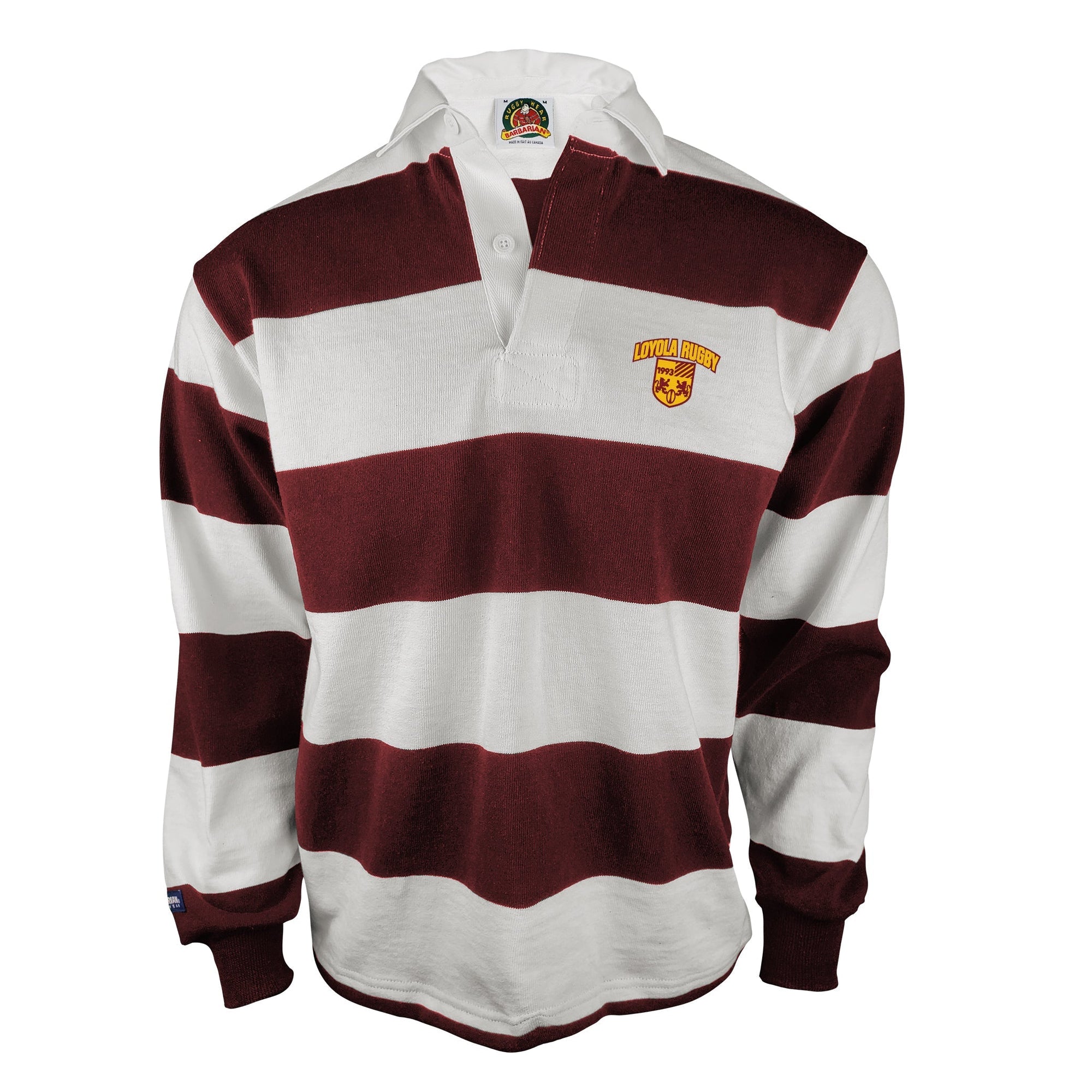 Rugby Imports Loyola Rugby Traditional 4 Inch Stripe Rugby Jersey