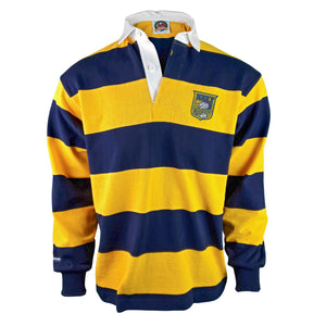 Rugby Imports Navy Alumni Traditional 4 Inch Stripe Rugby Jersey
