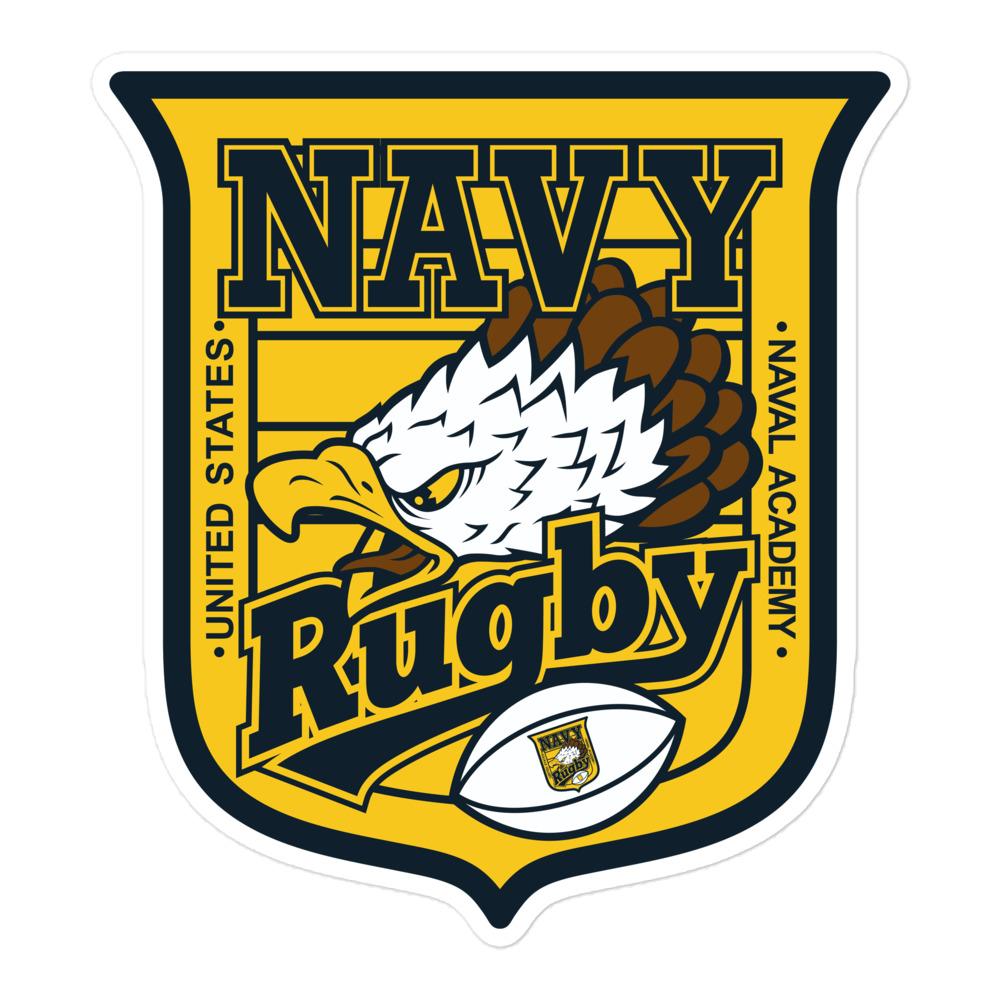 Rugby Imports Navy Rugby Shield stickers