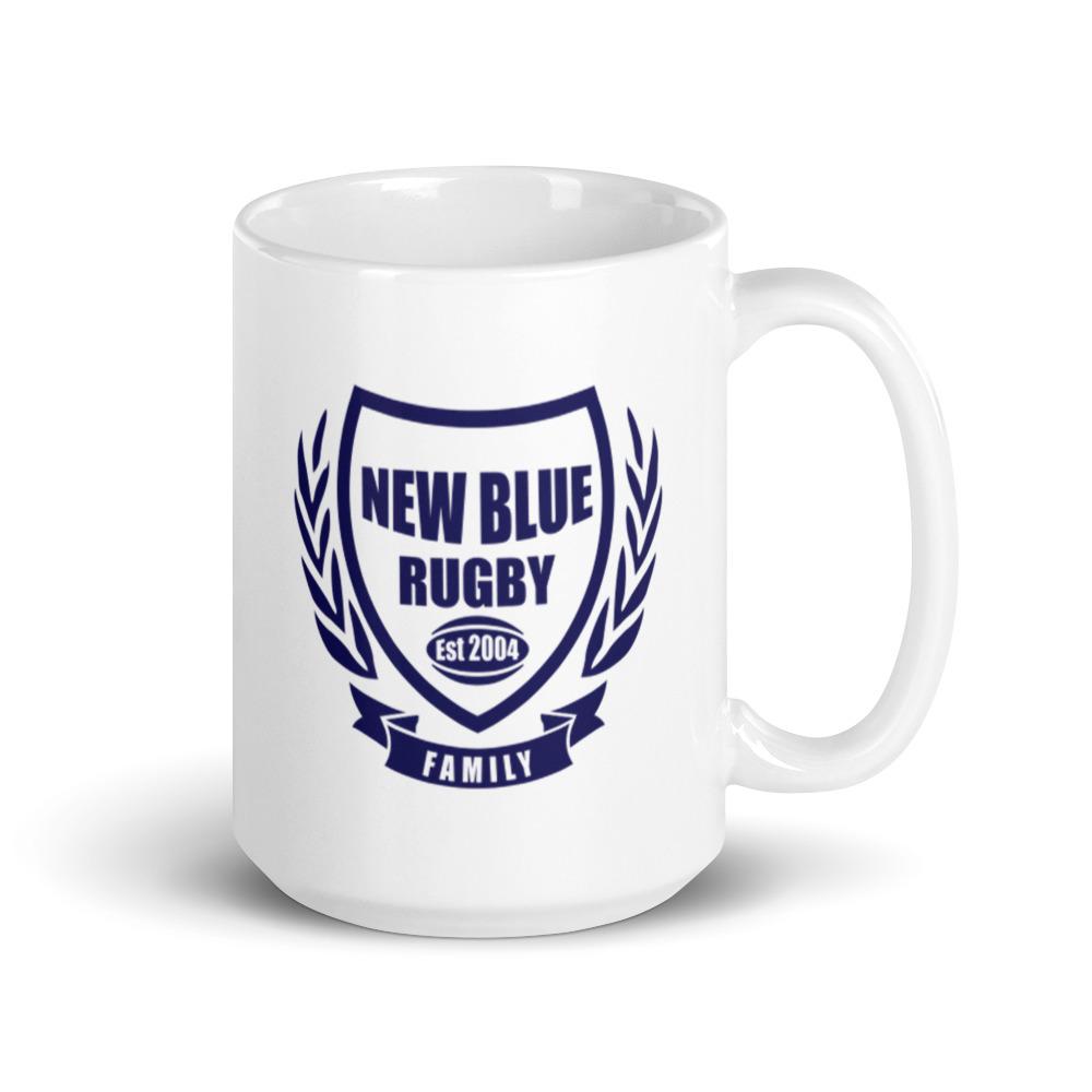 Rugby Imports New Blue Glossy Mug