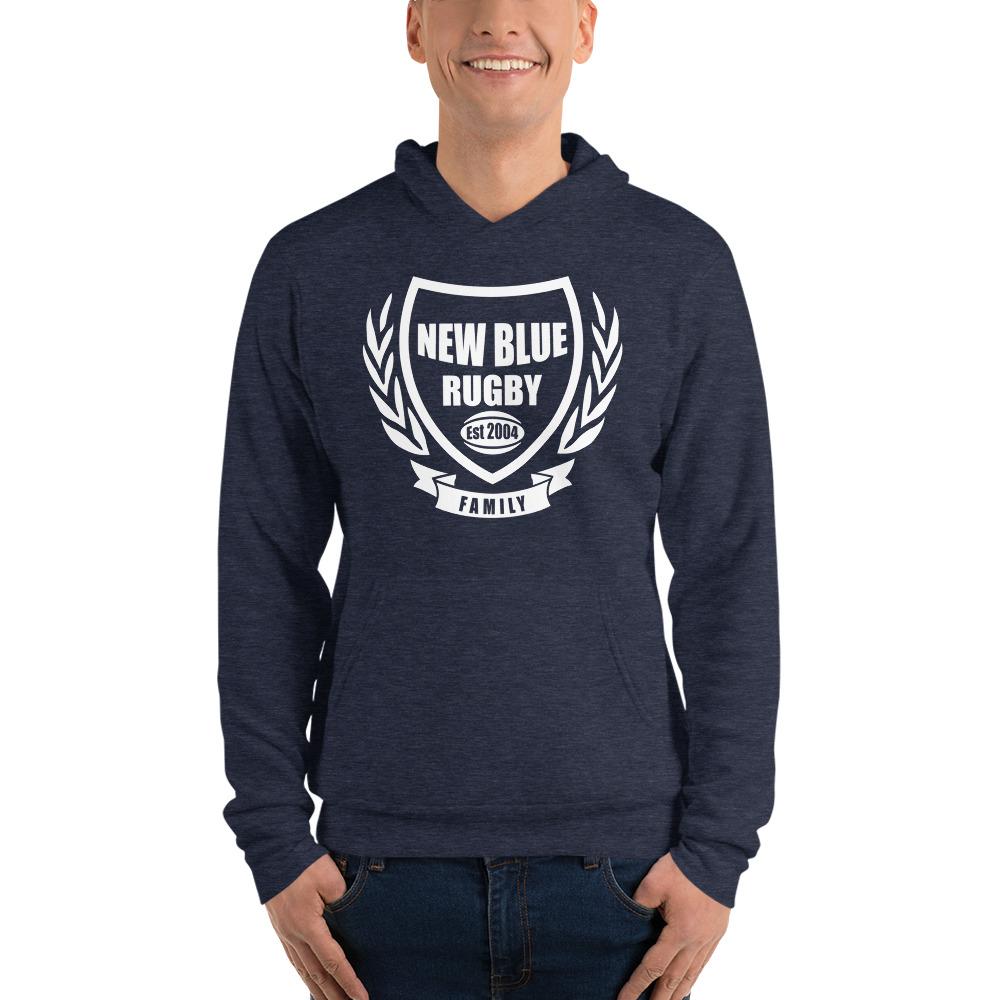 Rugby Imports New Blue Preimum Unisex Hoodie