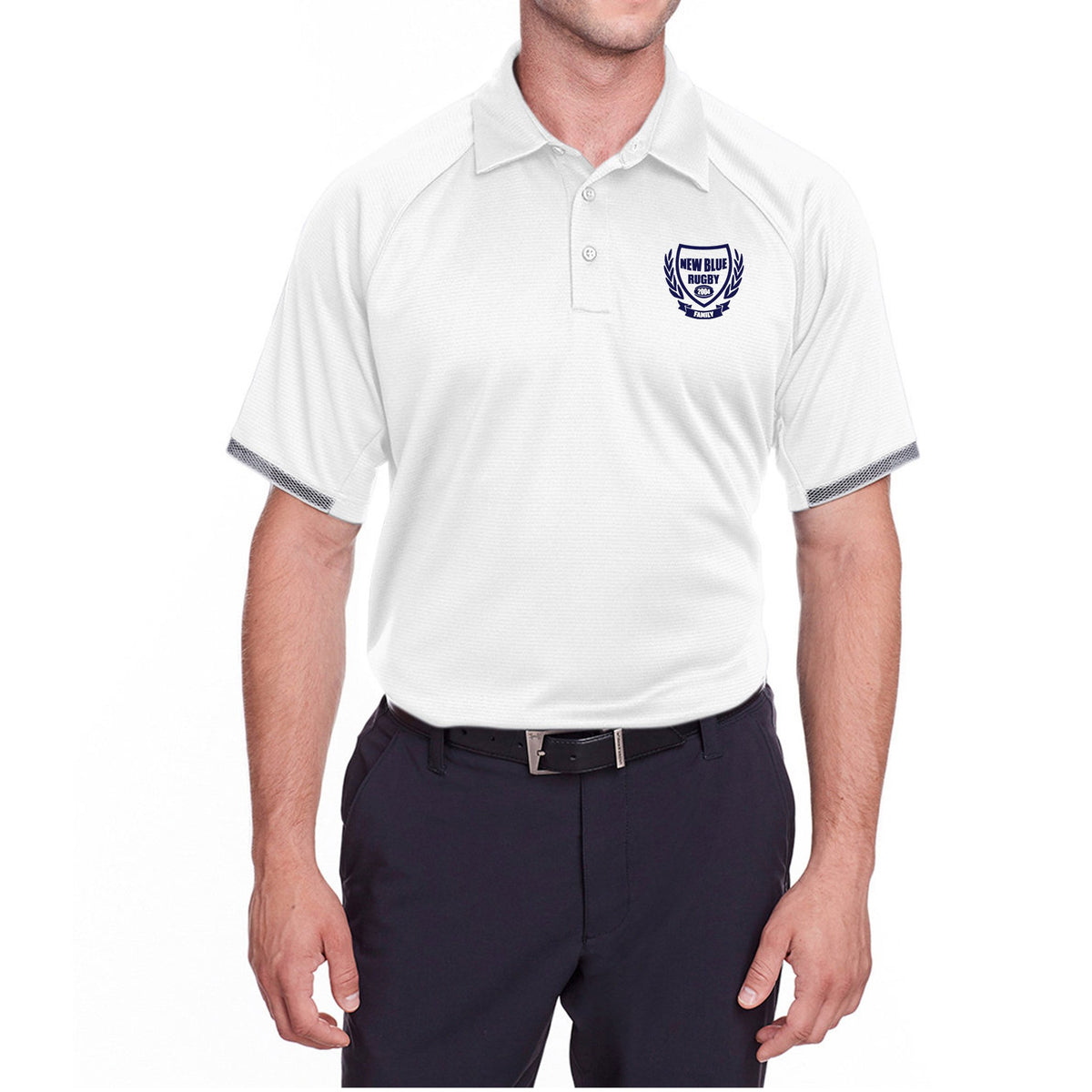 Rugby Imports New Blue Rival Polo