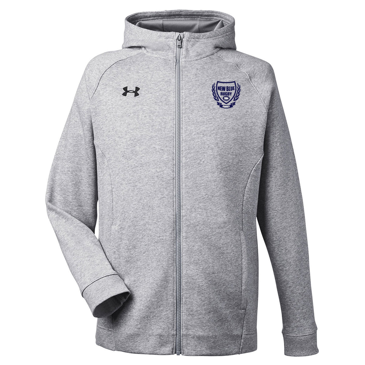Rugby Imports New Blue Rugby Hustle Zip Hoody