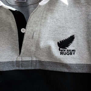 Rugby Imports New Zealand Grey Stripe Rugby Jersey