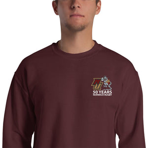 Rugby Imports Norwich Rugby 50th Anniversary Crew Neck Sweatshirt