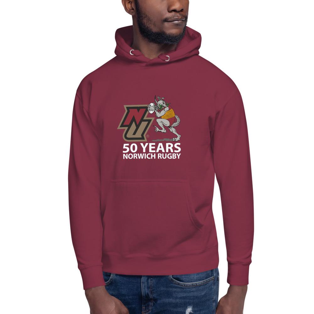 Rugby Imports Norwich Rugby 50th Anniversary Hoodie