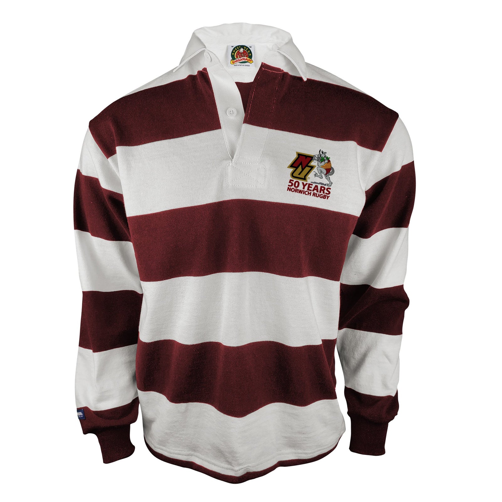 Rugby Imports Norwich Rugby 50th Anniversary Hoops Jersey