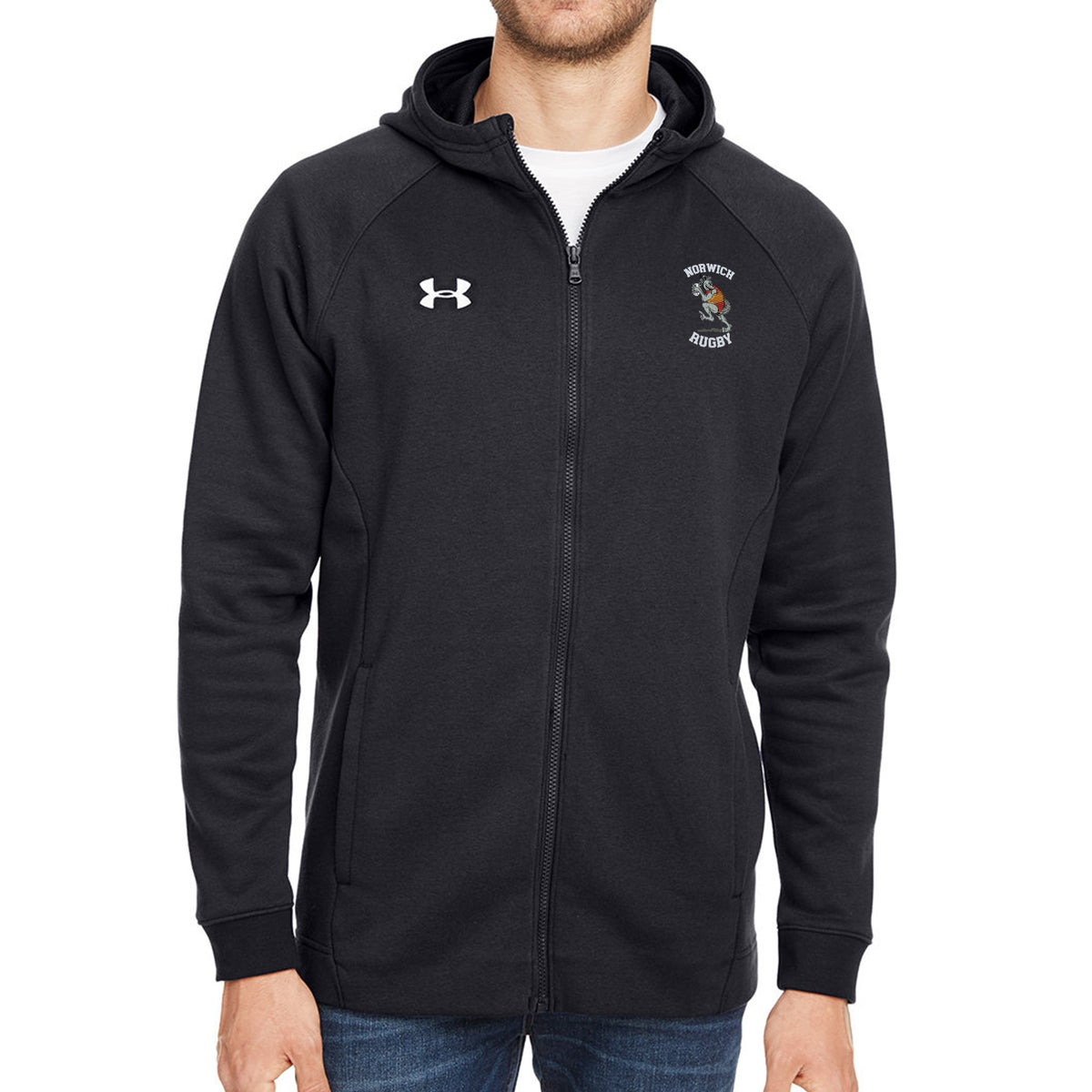 Rugby Imports Norwich Rugby Hustle Zip Hoodie