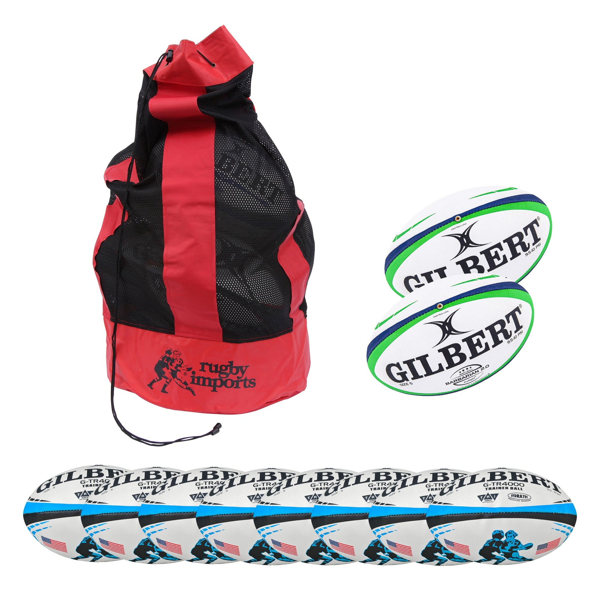 Rugby Imports Premier Level Rugby Ball Pack