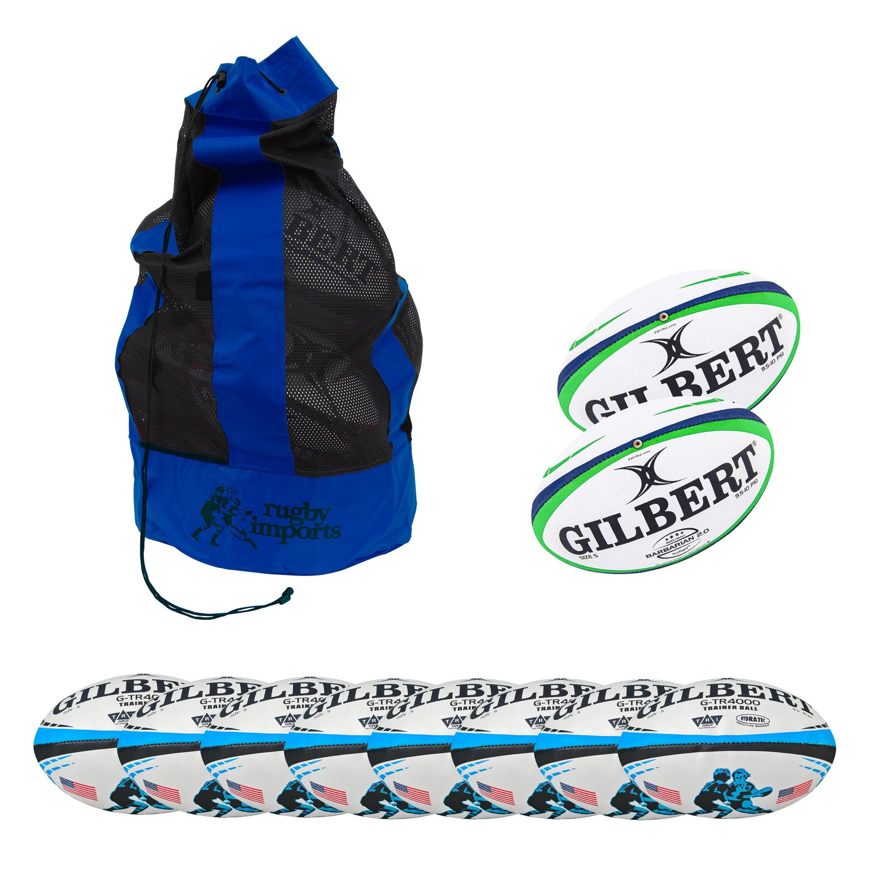 Rugby Balls for Training and Practice | Gilbert | RugbyImports.com ...