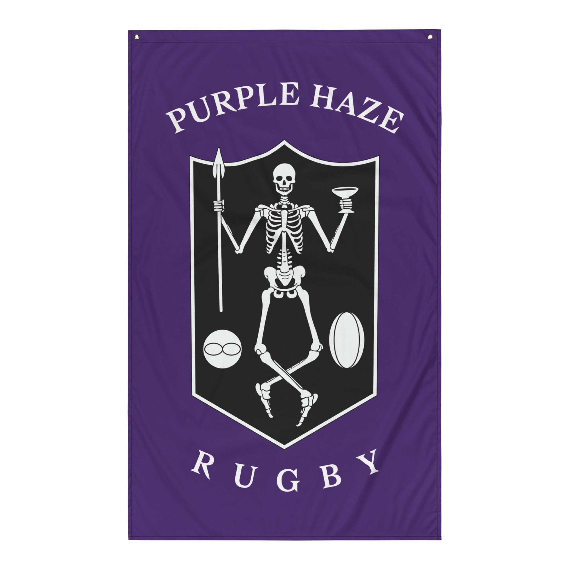 Rugby Imports Purple Haze Rugby Wall Flag