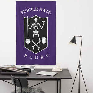 Rugby Imports Purple Haze Rugby Wall Flag