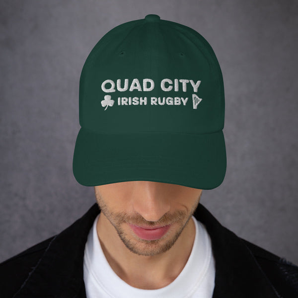 Irish Rugby Hat Quad City Irish Adjustable Hat - Rugby Imports